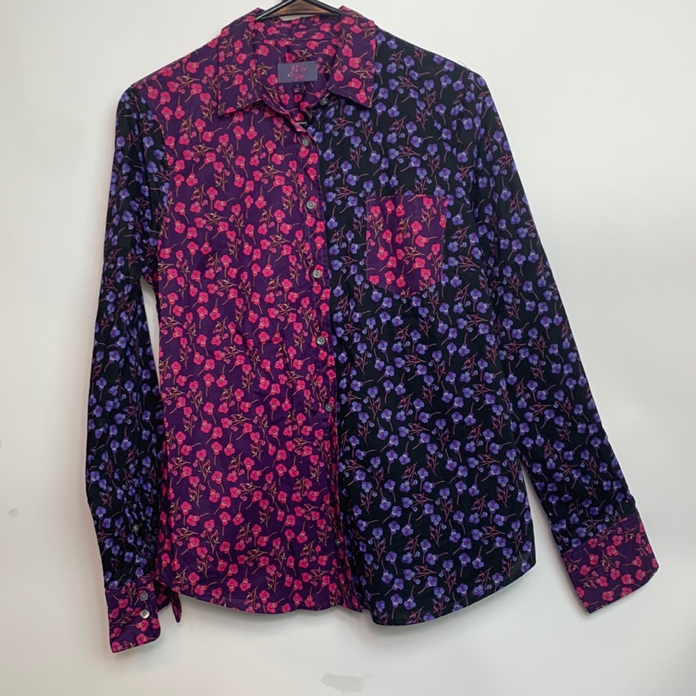 J. Crew Slim Perfect Shirt Liberty size 8